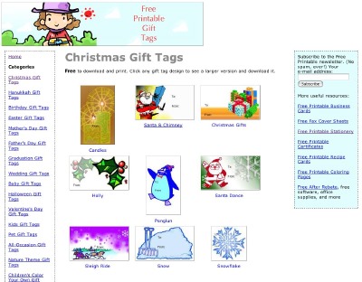 Microsoft Word Free Download on Free Christmas Tags For Microsoft Word By Zer