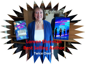 Loreen Sherman Bestselling Author Twice Over