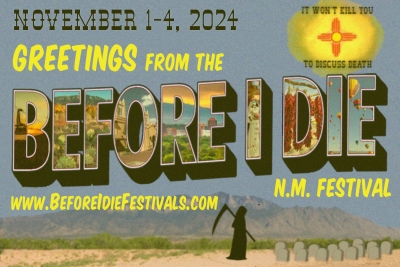 Before I Die New Mexico Festival Postcard