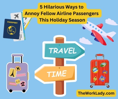 Keynote Speaker and Comedian Jan McInnis shares tips for irritating fellow passengers this holiday