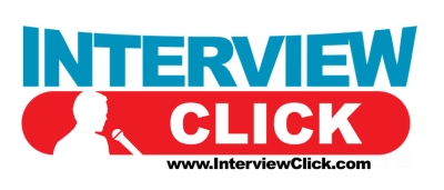 InterviewClick Logo blue red