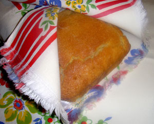 Lemon Quick Bread Wrapped for Delivery