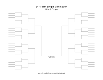 Free Printable Tournament Brackets