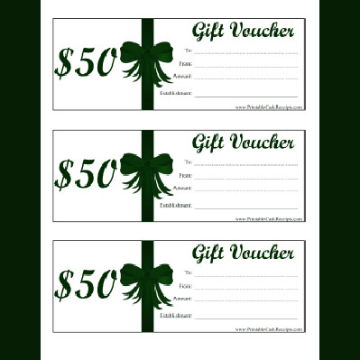 Gift Vouchers