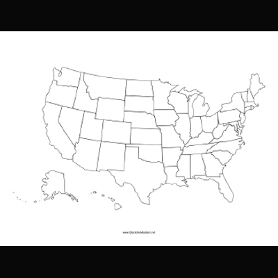7929 Map Of USA 