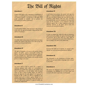 printable constitution and other us founding documents