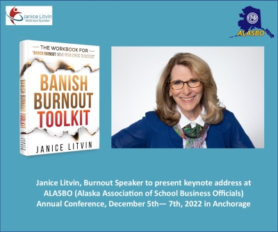 Janice Litvin, Burnout Speaker to present at Alasbo Annual Conference